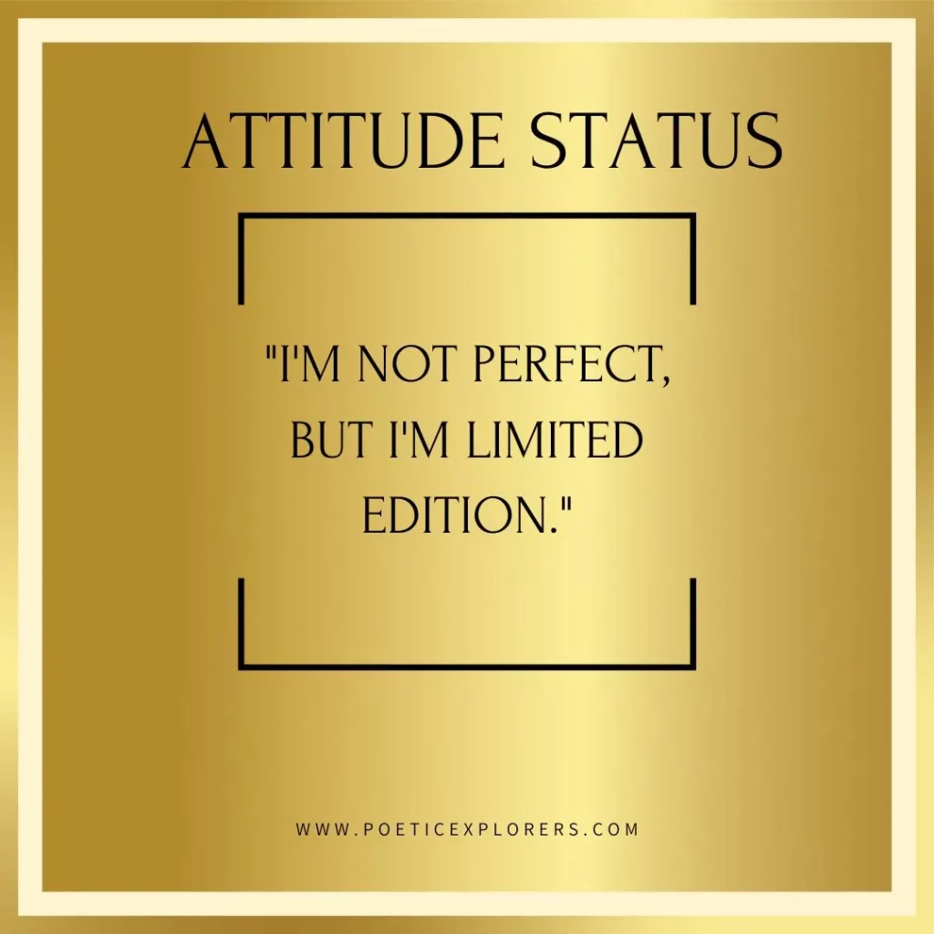 attitude status quotes in hindi